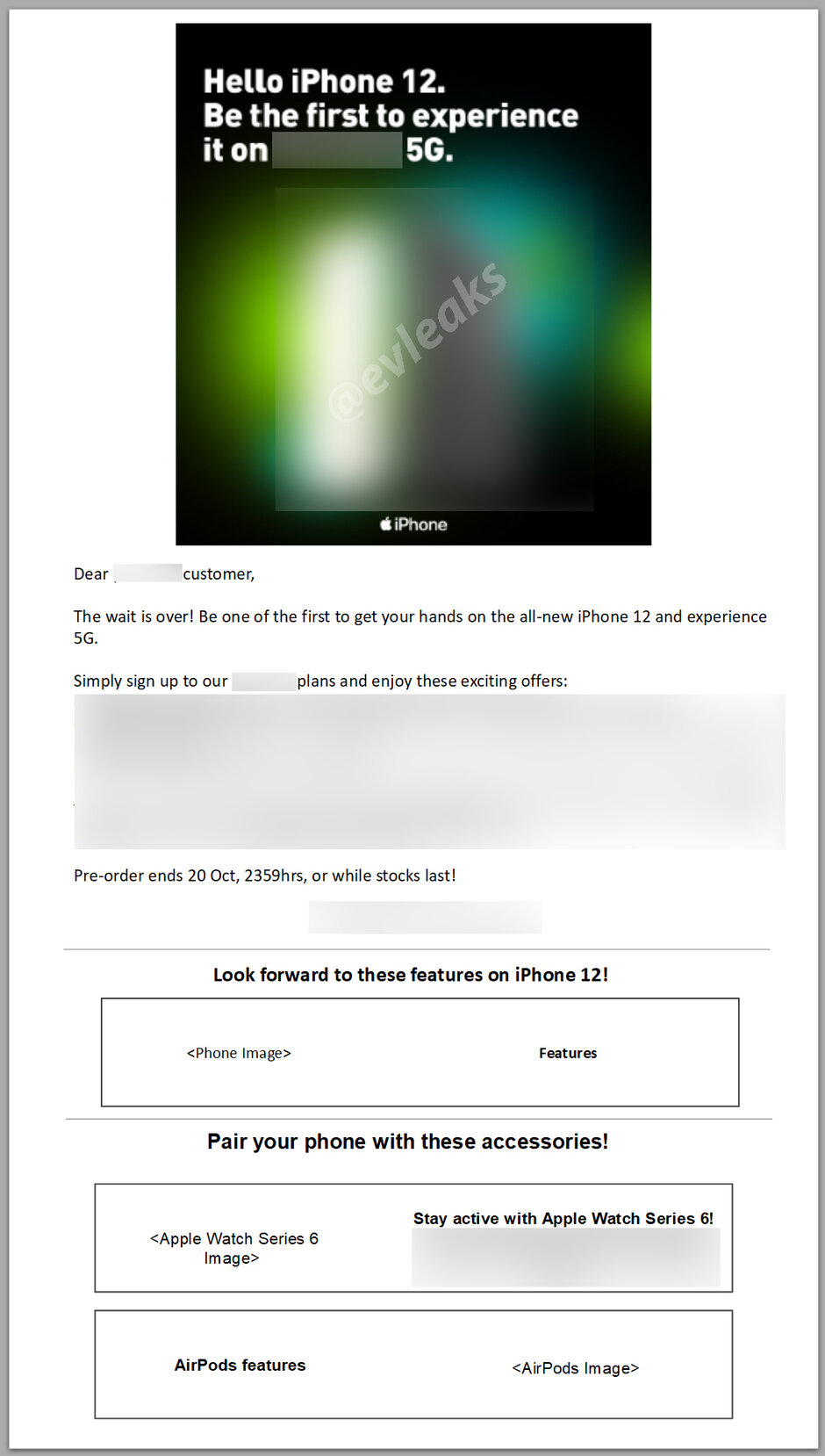 Kiszivárgott belső e-mail az iPhone 12 bemutatásról