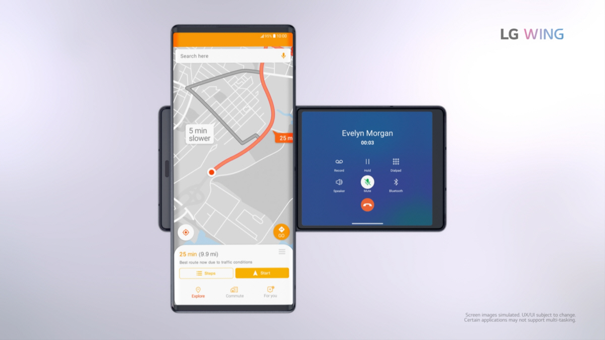 Csütörtöktől előrendelhető az LG Wing!