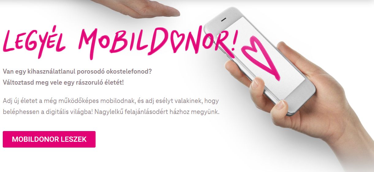Mobildonor, légy te is segítő!