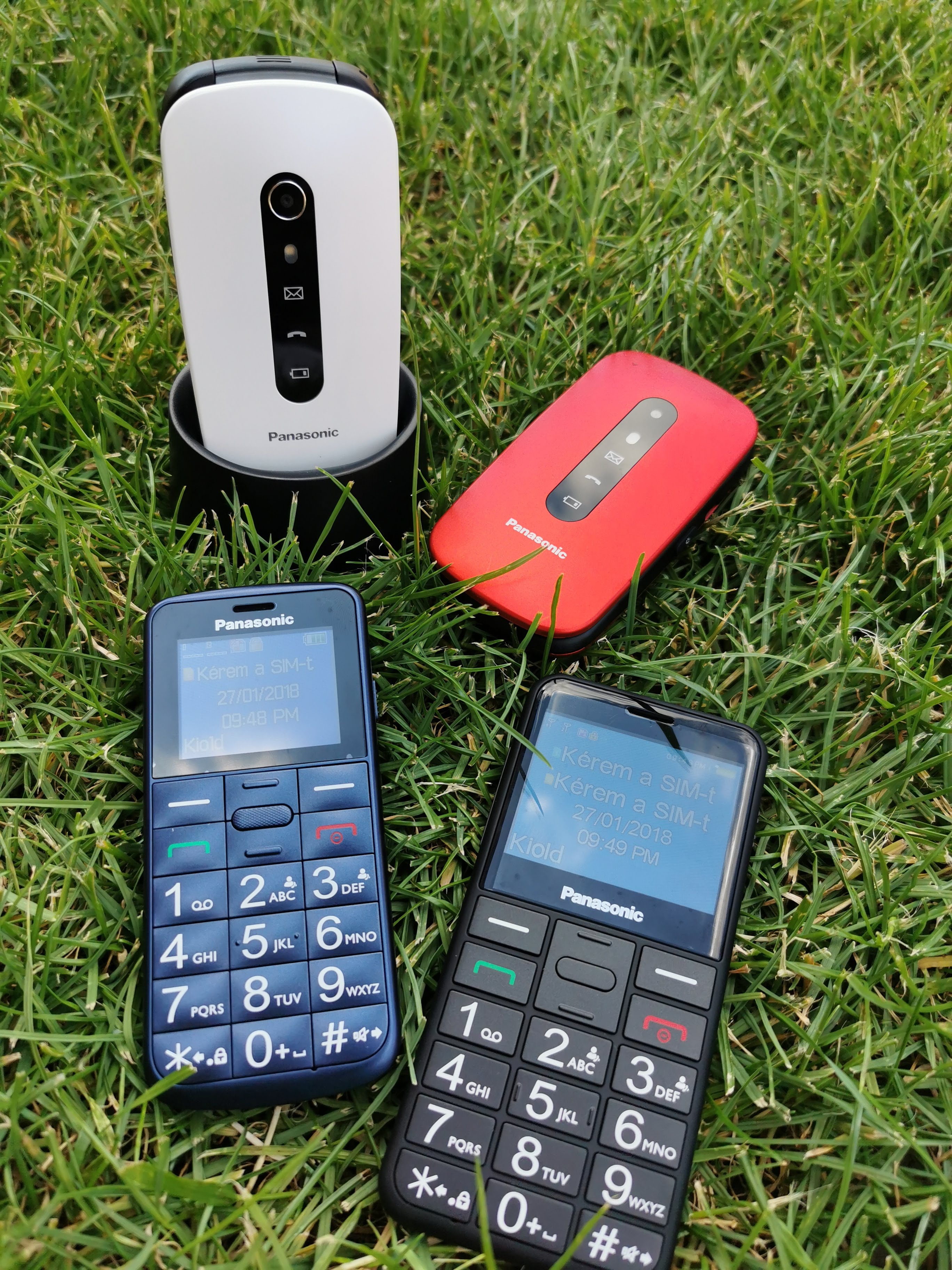 Panasonic senior mobil tesztek