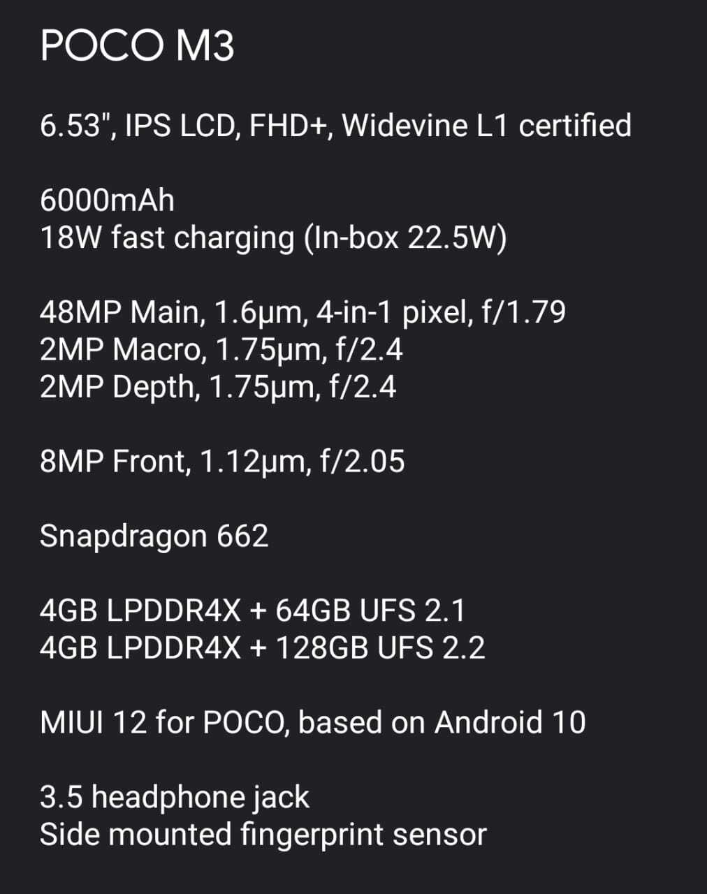 Exkluzív: minden a Poco M3-ról!