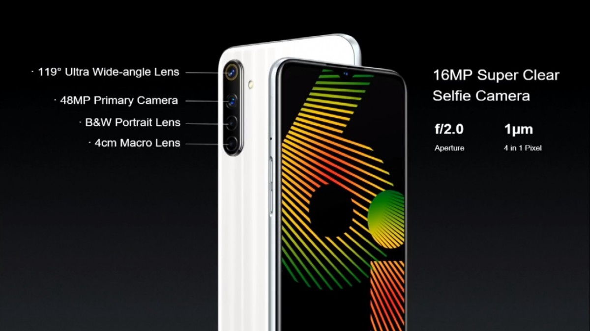 48 megapixel és 5000 mAh, itt a Realme 6i