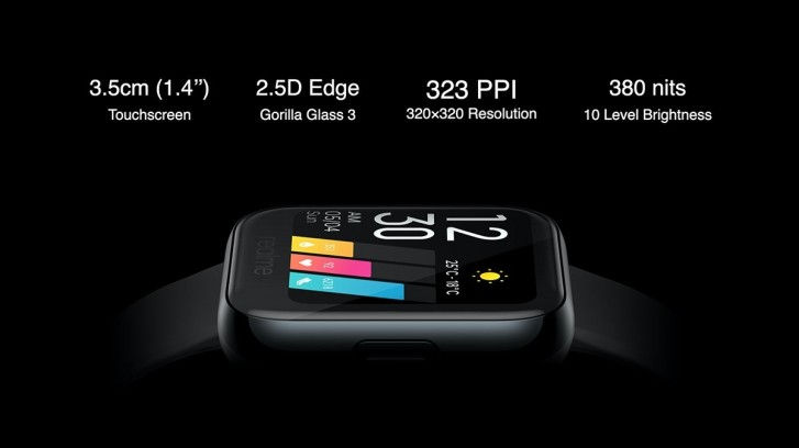 Realme Watch okosóra 9 napos üzemidővel