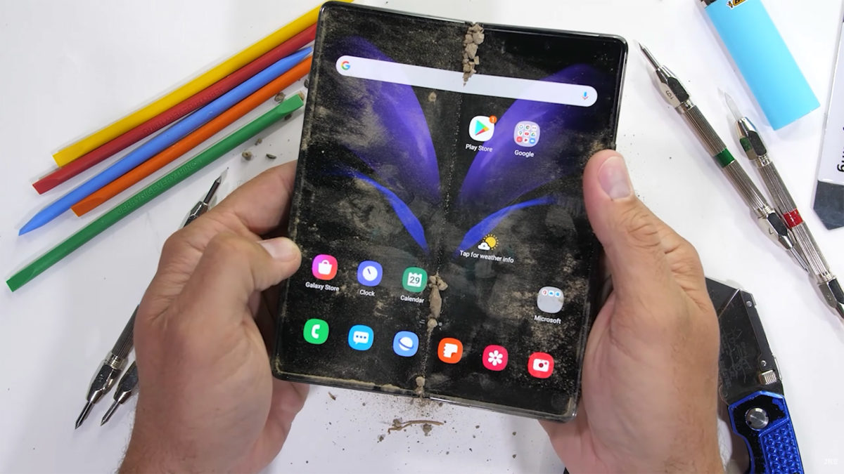Túléli a Galaxy Z Fold 2 a stressz tesztet?