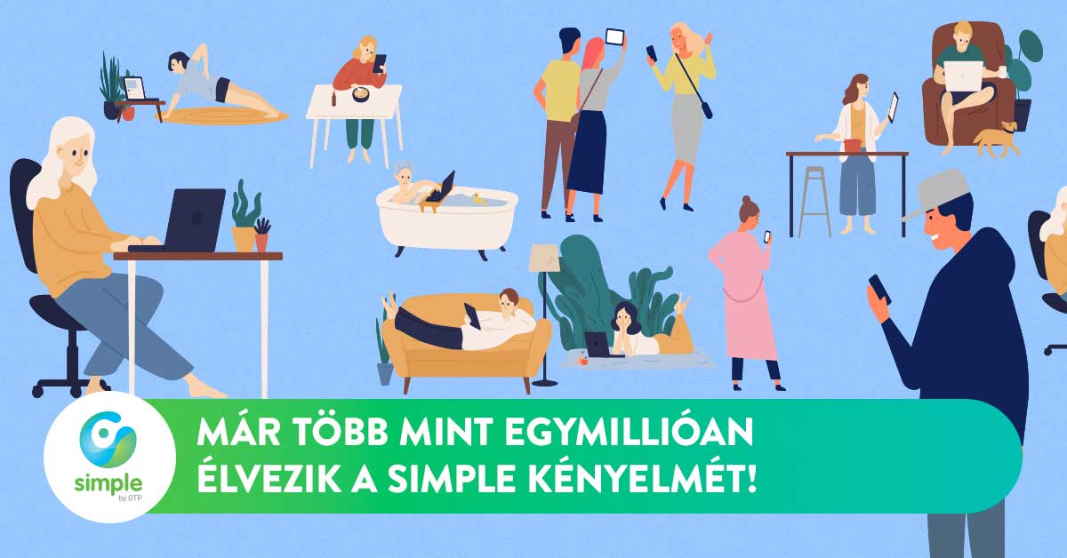 Egymilliós rekordot döntött a Simple