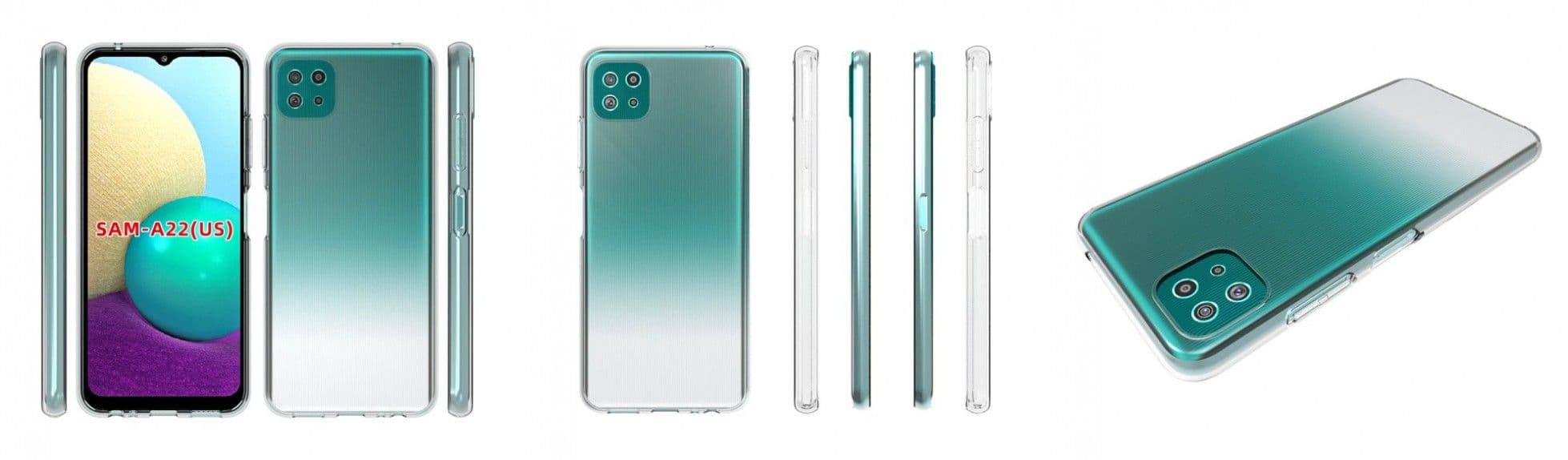 Meg se jelent a Galaxy A22, de már tok kapható hozzá