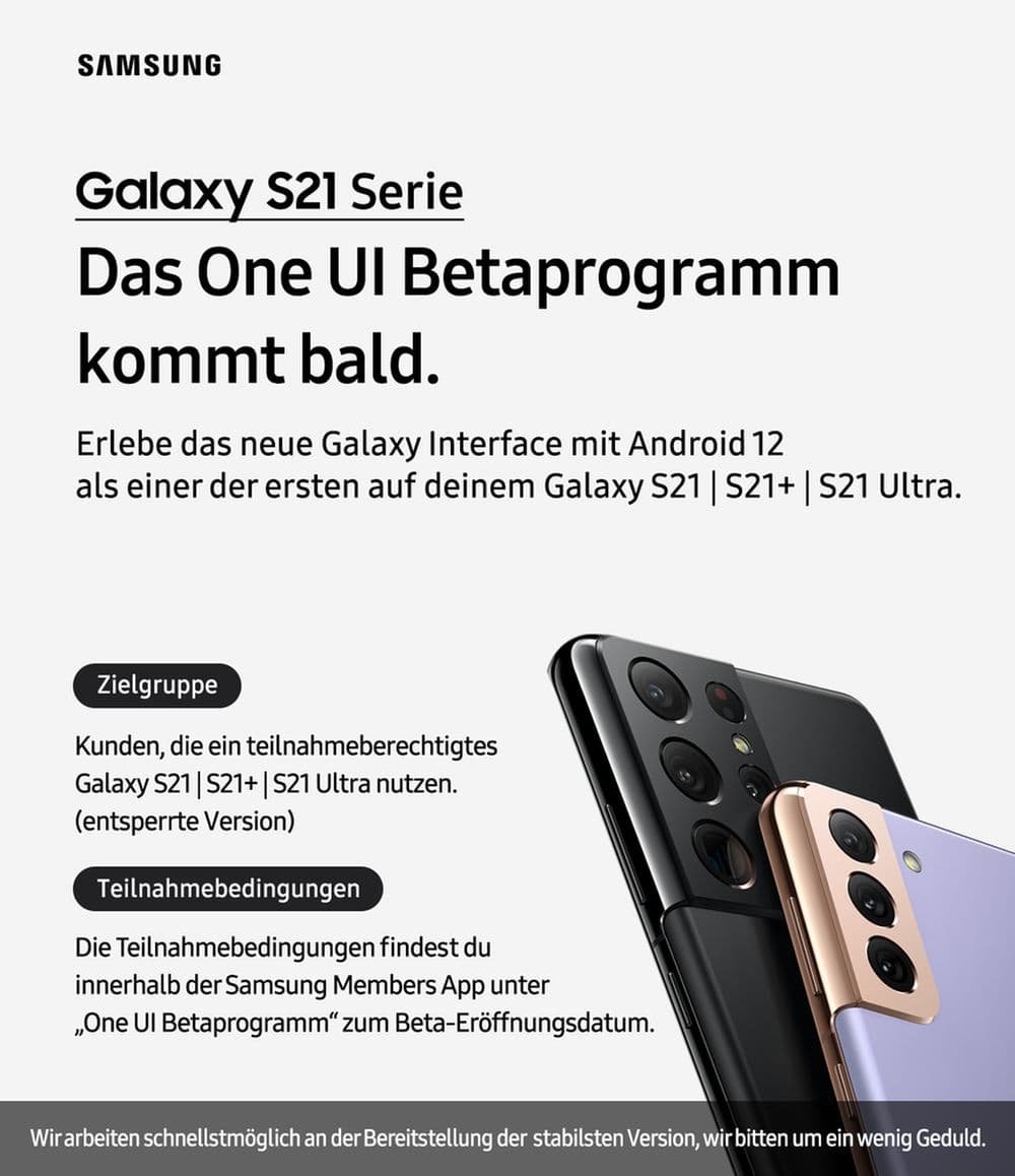 Érkezik a One UI 4.0 a Galaxy S21-ekre