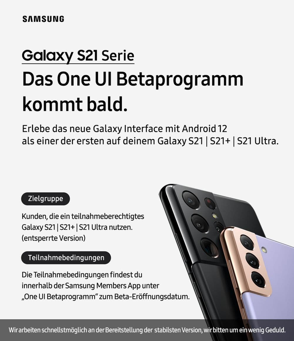 Érkezik a One UI 4.0 a Galaxy S21-ekre