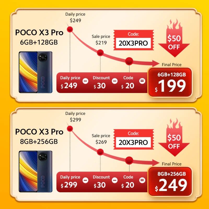 Mától EU raktárban is a Poco X3 Pro!