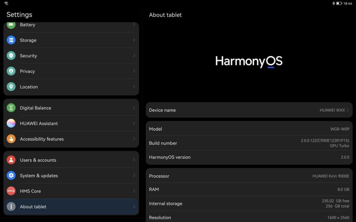 A Harmony OS 2.0 nagyon Android