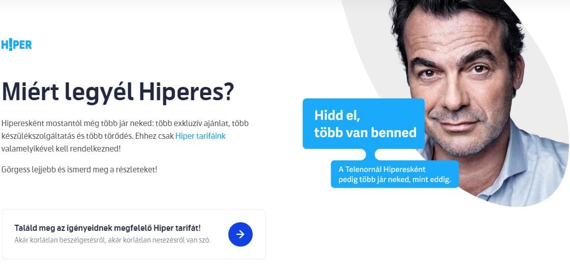Extrákkal hívogat a Telenor Hipernet