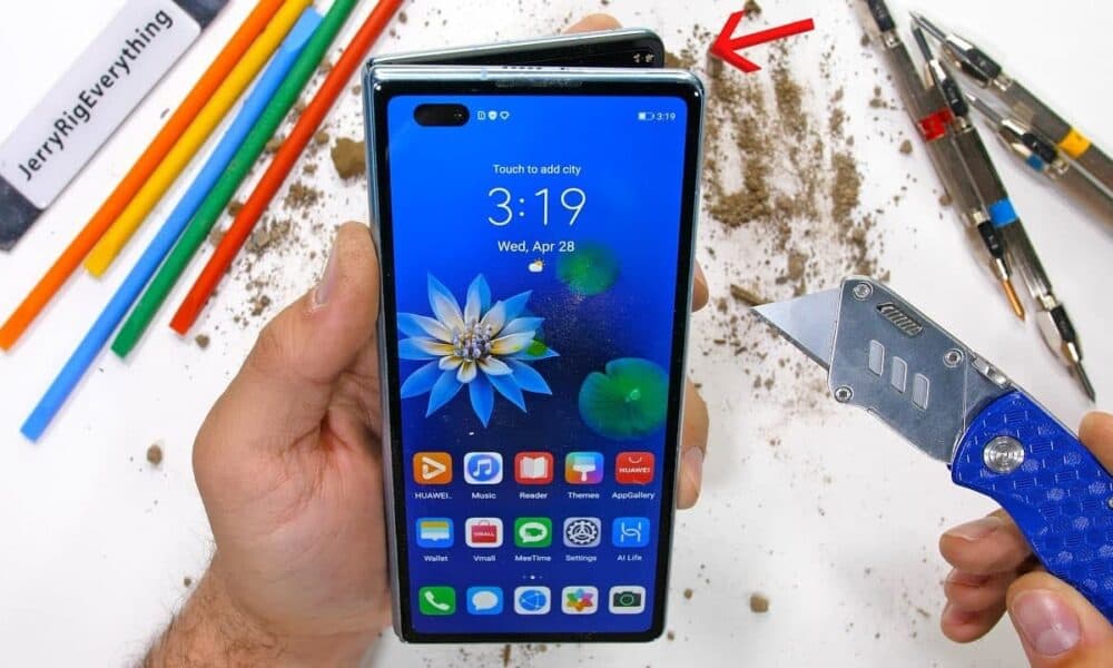 Túléli a Huawei Mate X2 a stressz tesztet?