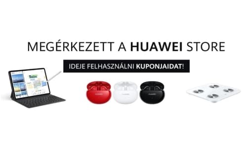 Indul a HUAWEI webshopja Magyarországon