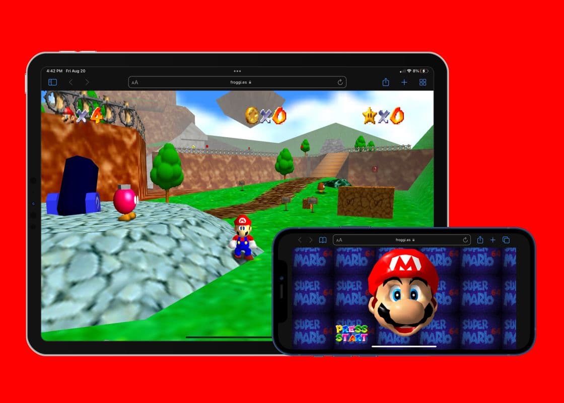Játssz Super Mario 64-gyel iPhone-on és iPaden