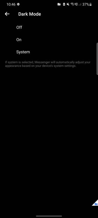 Végre bárkinek elérhető a Messengeren a sötét mód