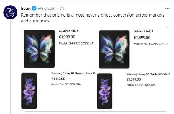 Minden új Samsung ára kiderült!