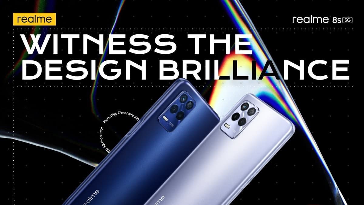 Holnap debütál a Realme 8s 5G