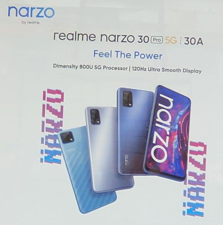Ez az első fotó a Realme Narzo 30 szériáról