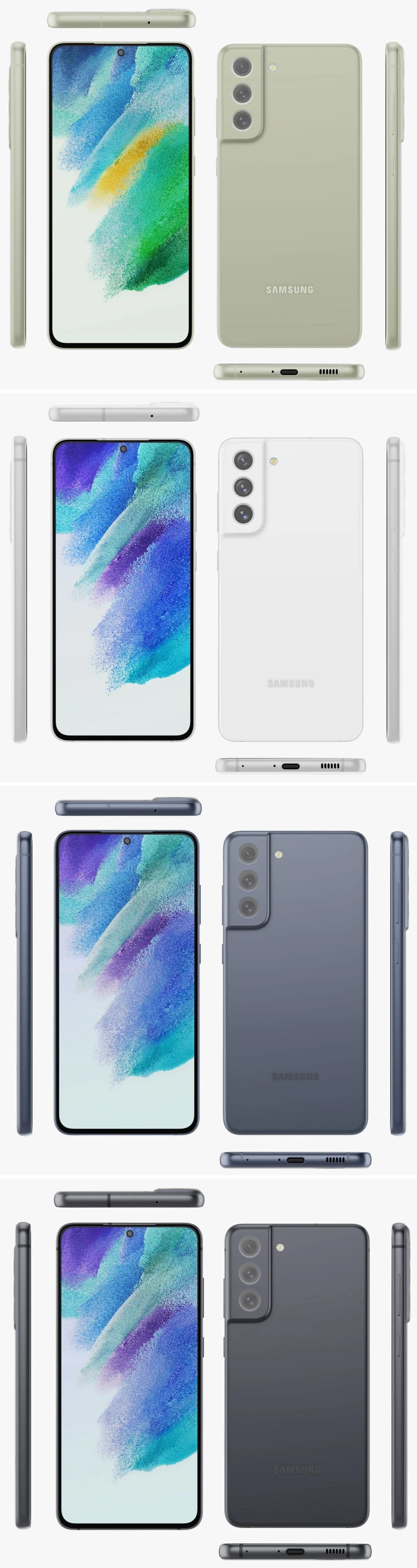 Nézd meg a Galaxy S21 FE-t minden irányból!