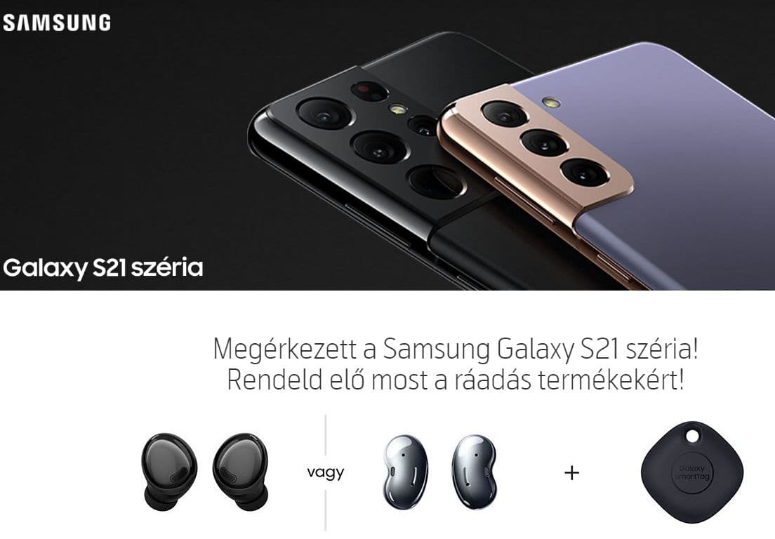 Rendeld elő a Telenortól új Galaxy S21-ed!