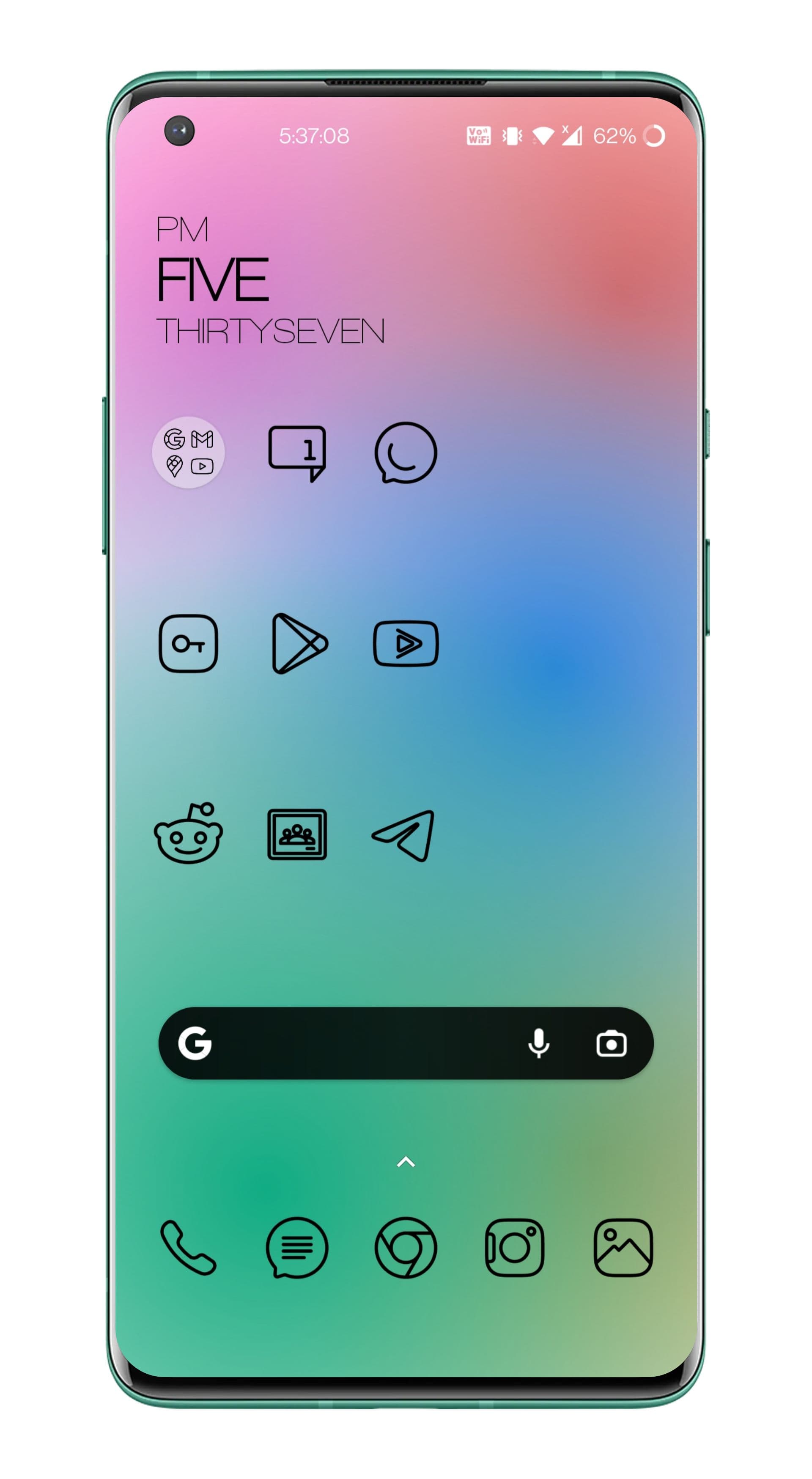 Háttérkép appot hozott a OnePlus, egy kis csavarral