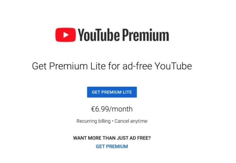 Jön a hirdetésmentes YouTube Premium Lite