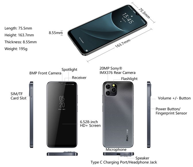 Blackview A95: A Blackview legszebb telefonja