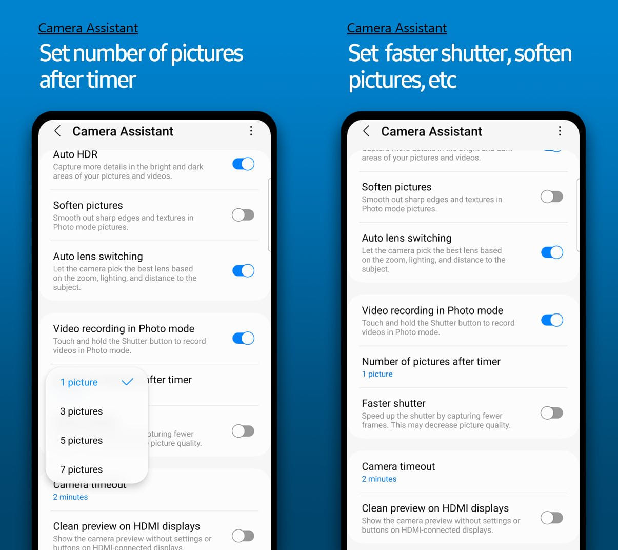 A Galaxy S22 asztrofotó és több expozíciós kamera funkciókat kapott!