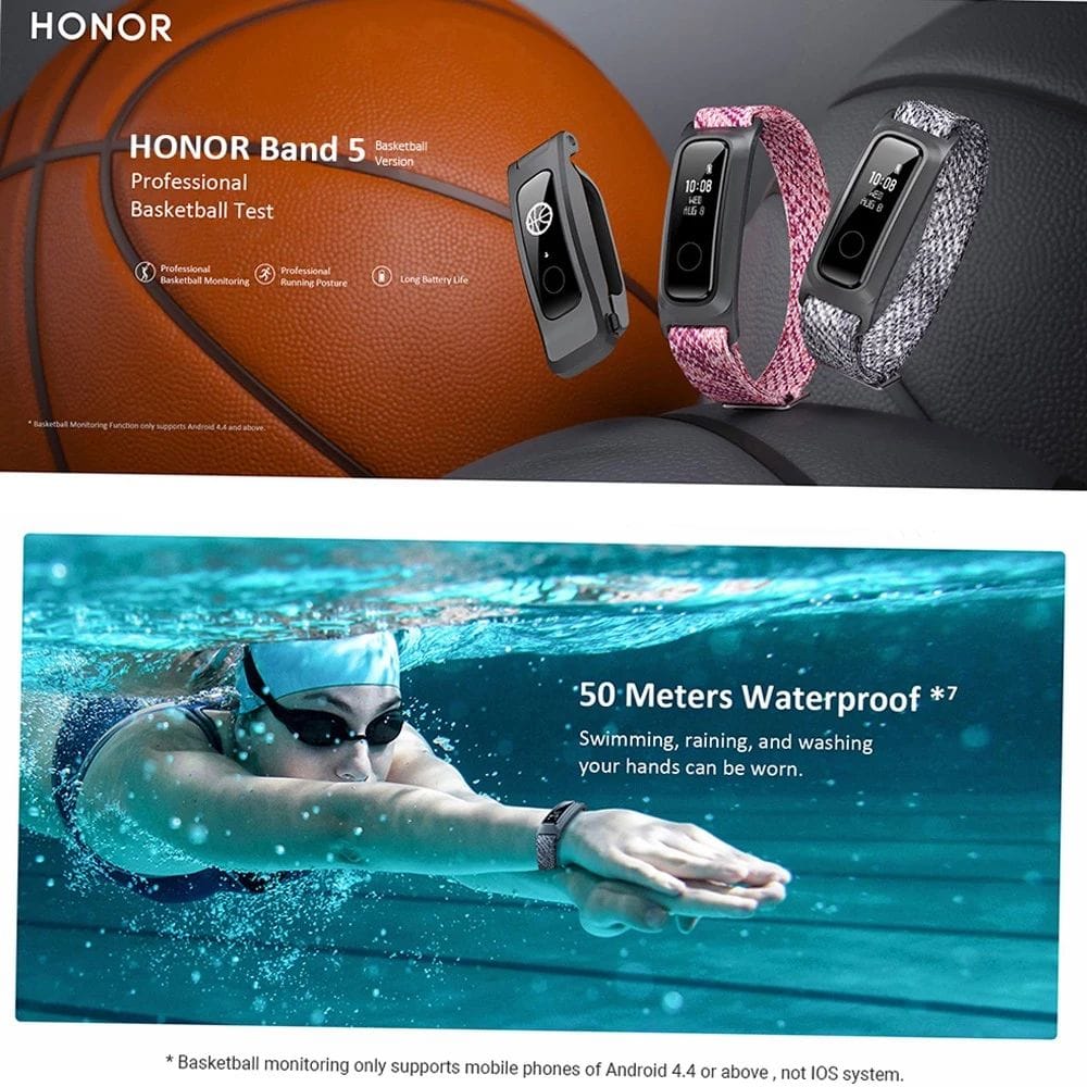 Honor Band 5 Basketball kiadása csak 6 ezer forint!