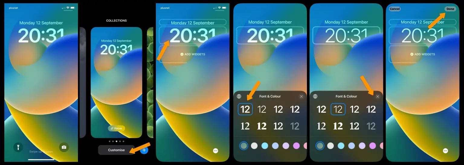 Így változtathatja meg az óra betűtípusát iOS 16-on