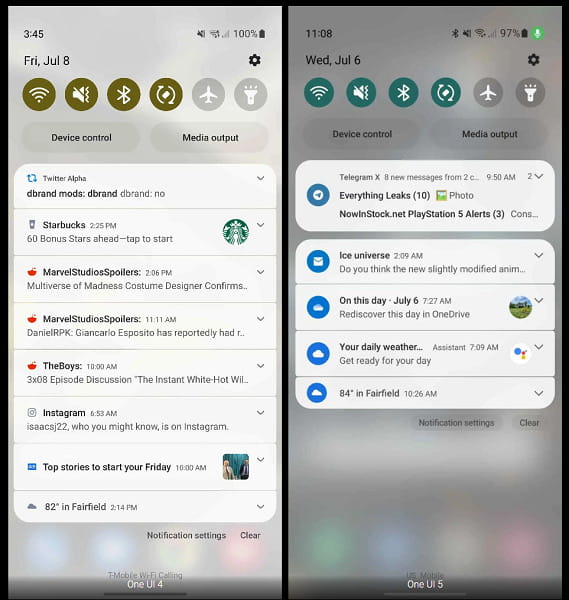 Élőben a One UI 5 bétájával