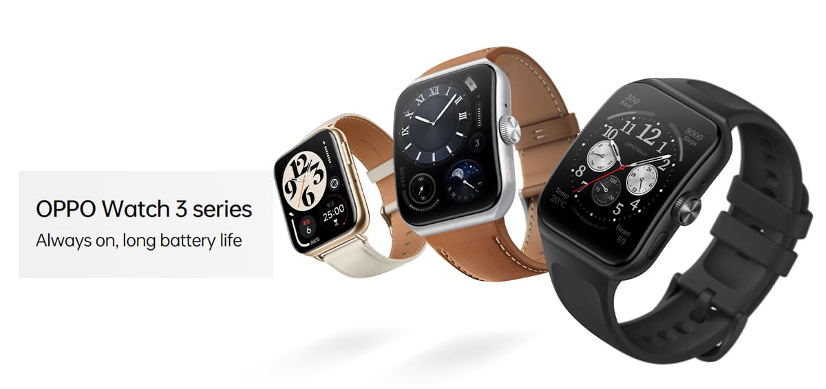 Megjelent az Apple Watch ihlette Oppo Watch 3 sorozat