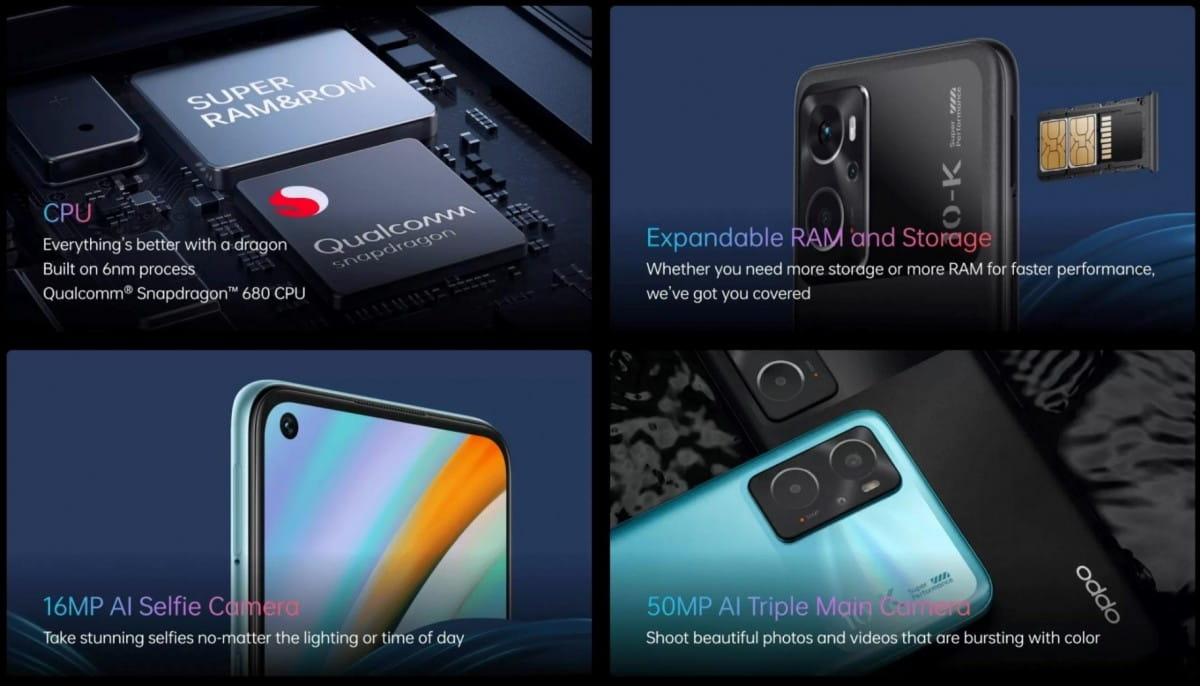 Kiszivárgott az Oppo K10 specifikációi