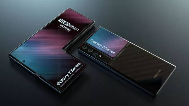 Ezt látni kell! Elég meglepő a Samsung új koncepció-telefonja