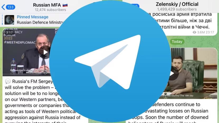 Miért főszereplő a Telegram az ukrajnai háborúban
