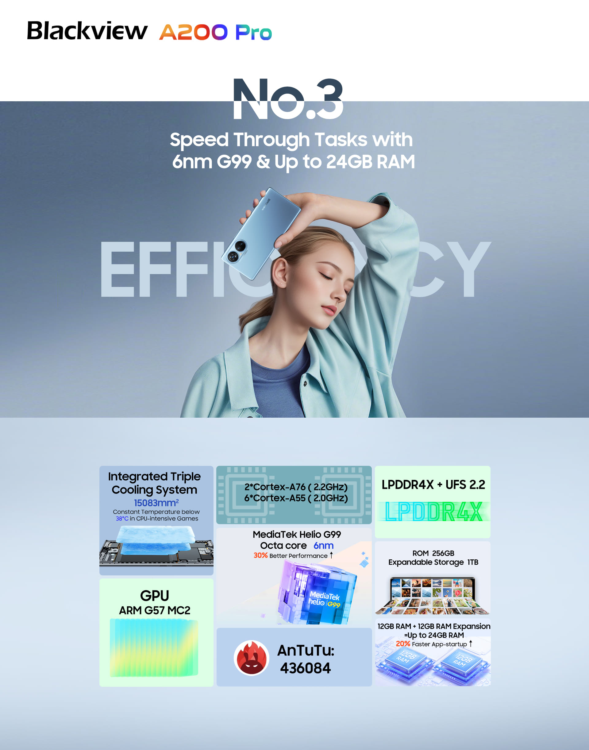 Debütált a Blackview első ívelt kijelzős üzleti csúcsmobilja