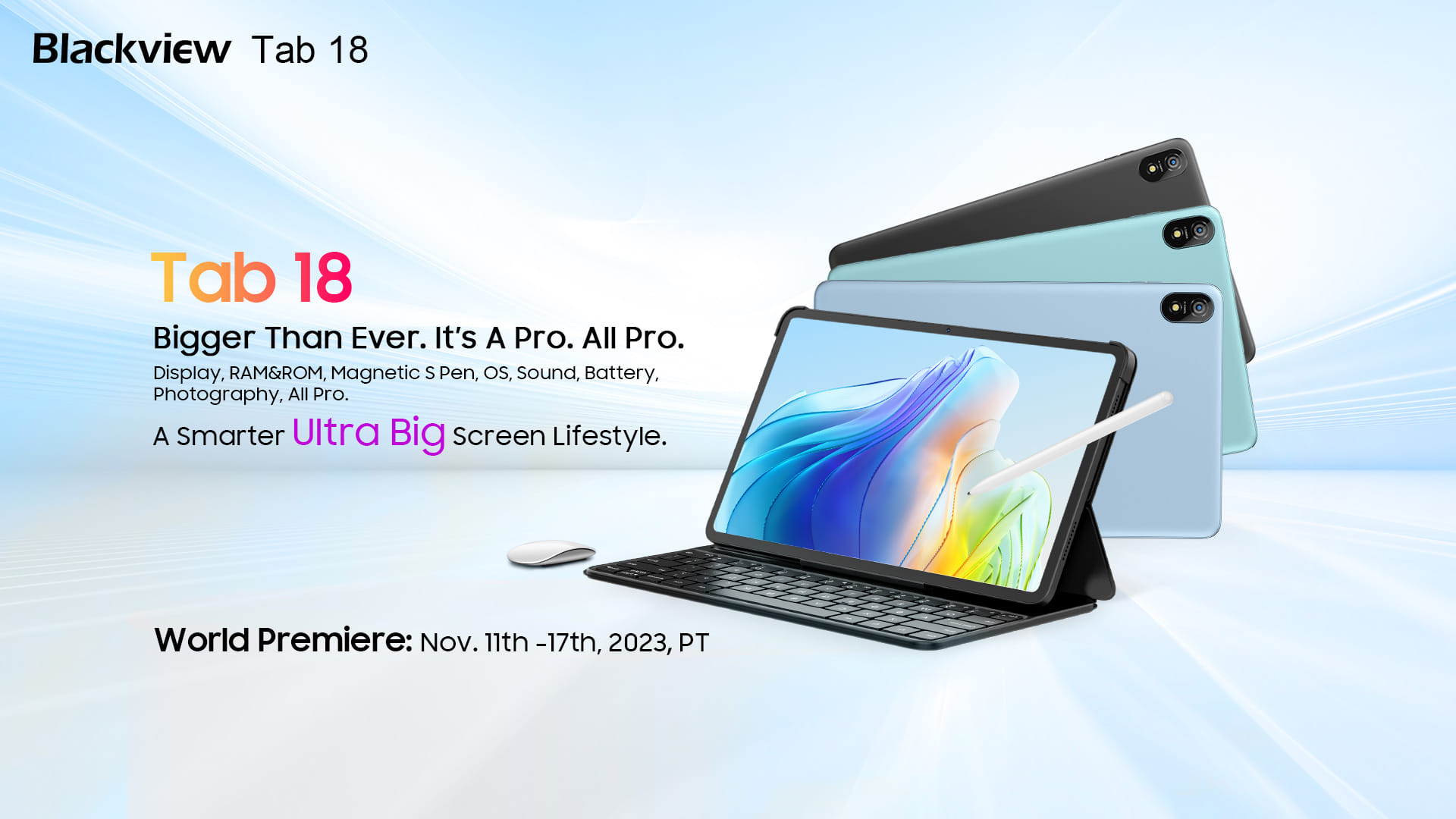 Szerezd meg féláron a Blackview Tab 18-at!