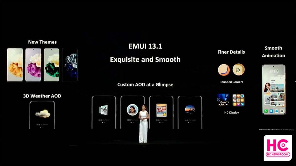 EMUI 13.1 funkciók: 3D AOD és még sok más