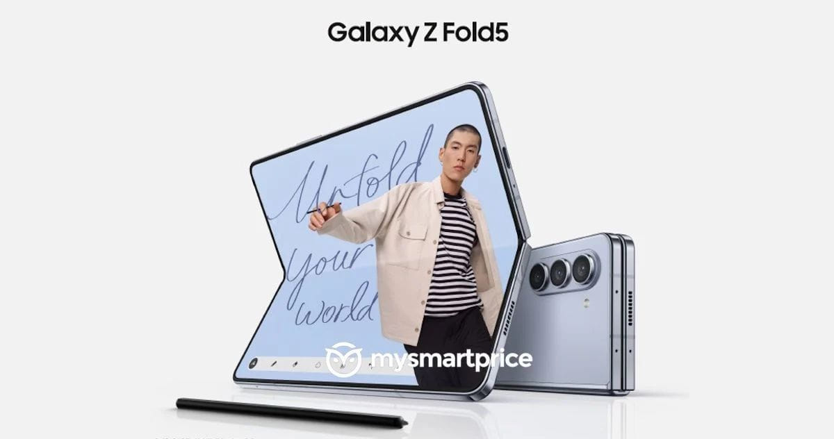Exkluzív: itt a Samsung Galaxy Z Fold 5 első hivatalos fotója