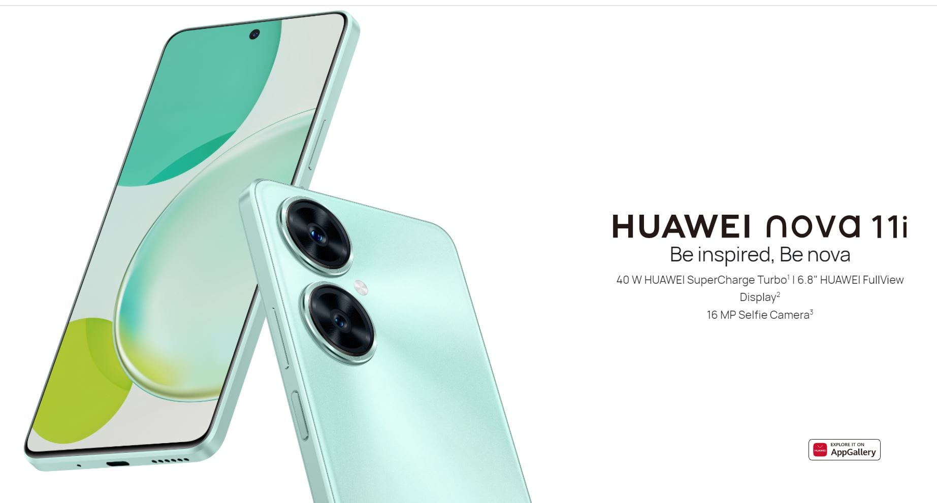 A Huawei bemutatta az új Nova 11i-t 48MP-es kamerával