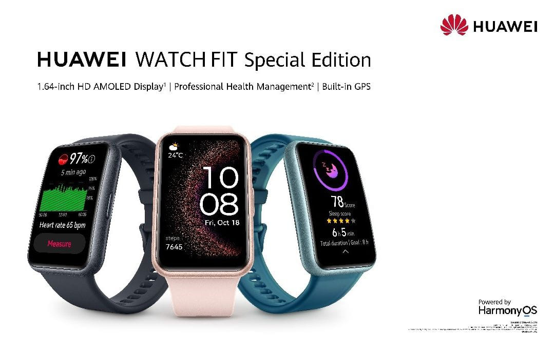 Szögletes dizájnnal érkezett a Huawei Watch Fit SE