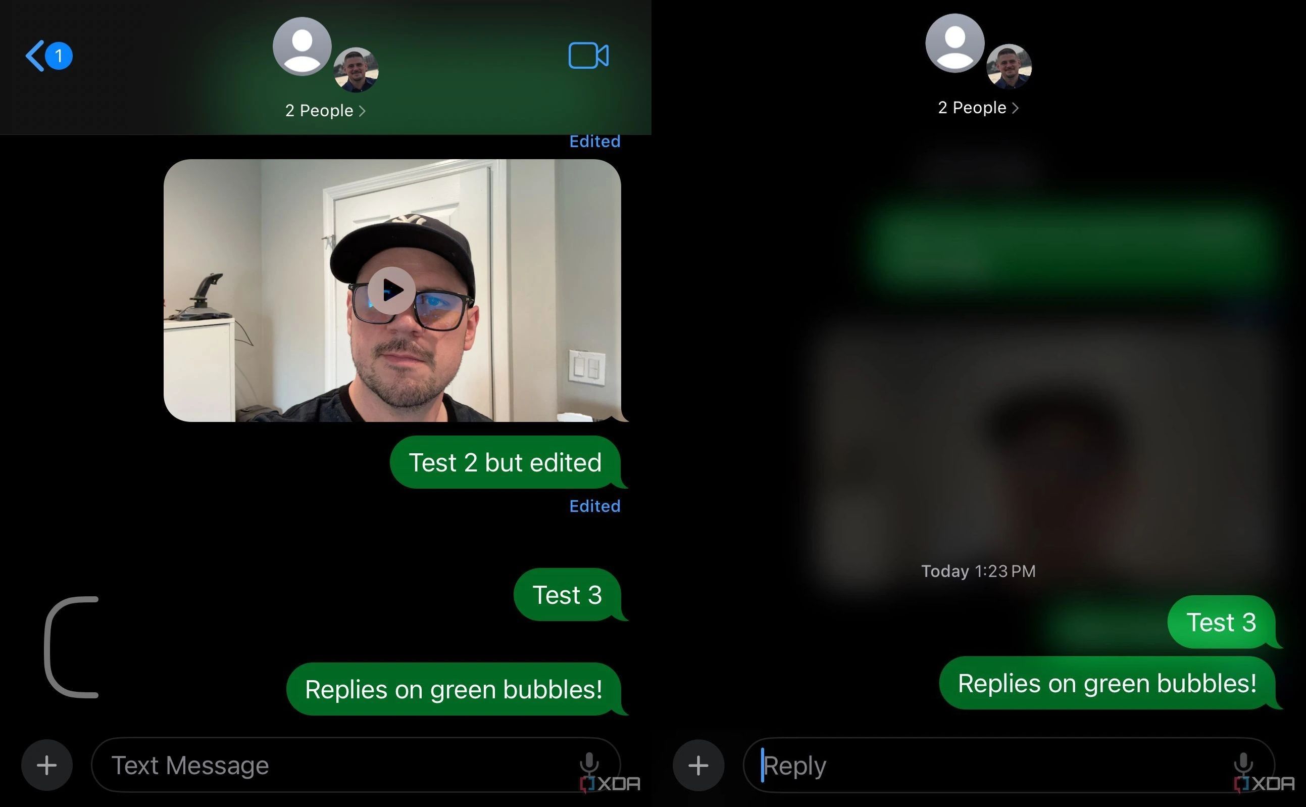 Az iMessage csoportos csevegés javult, de rosszabb is lett iOS 17-ben