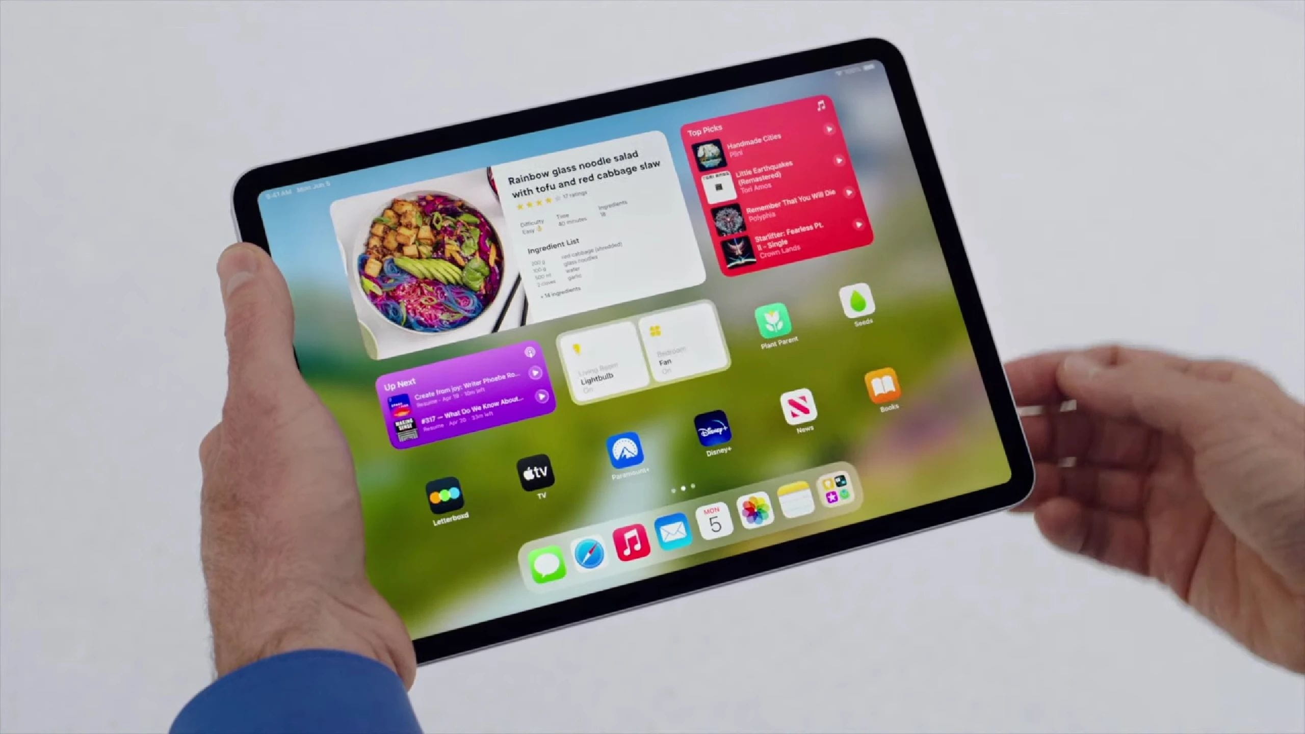 Itt az iPadOS 17 Live Widgets és Health for iPad funkcióval