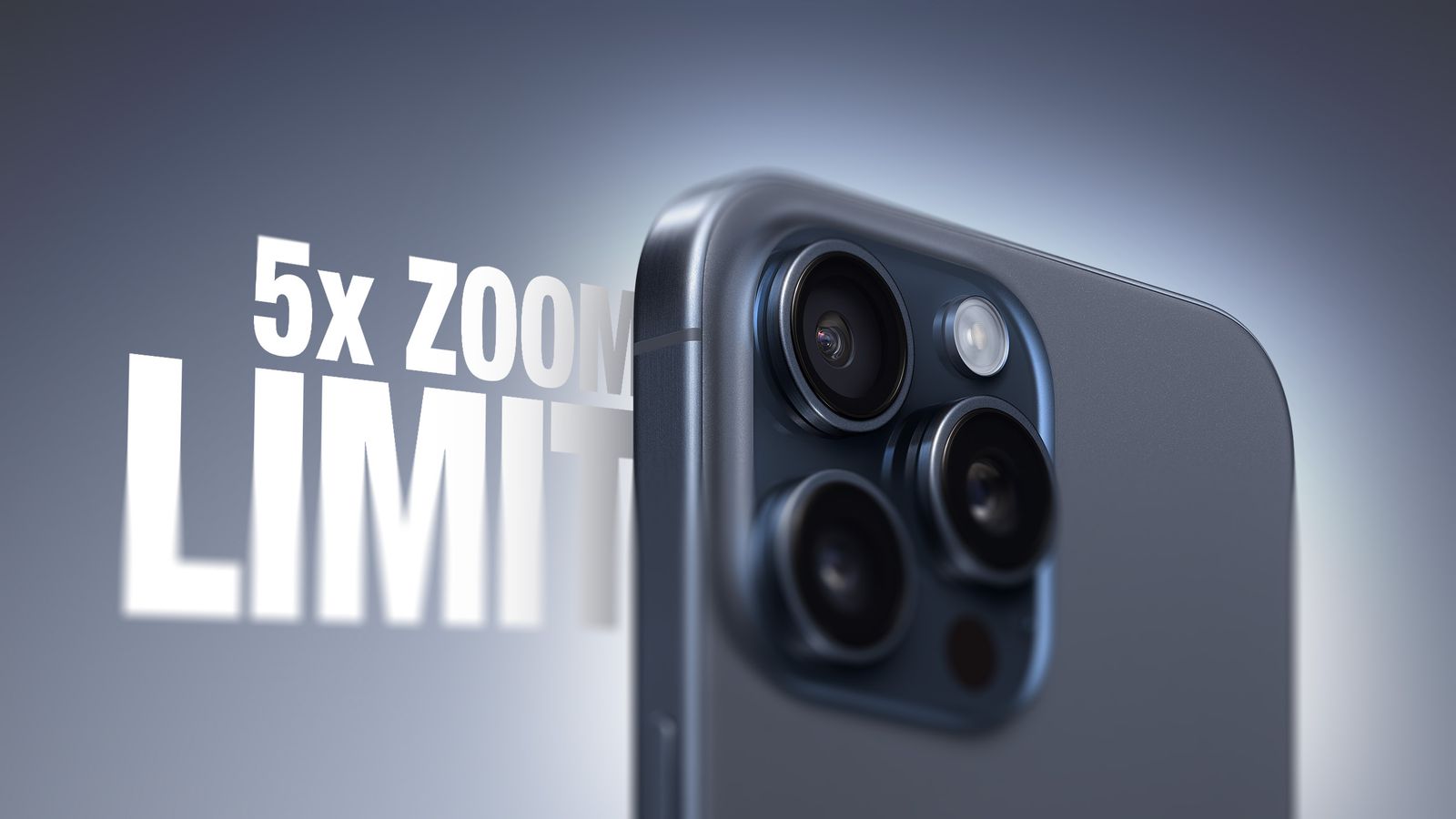 Az Apple megmagyarázza, miért korlátozták az iPhone 15 Pro Maxot 5x optikai zoomra