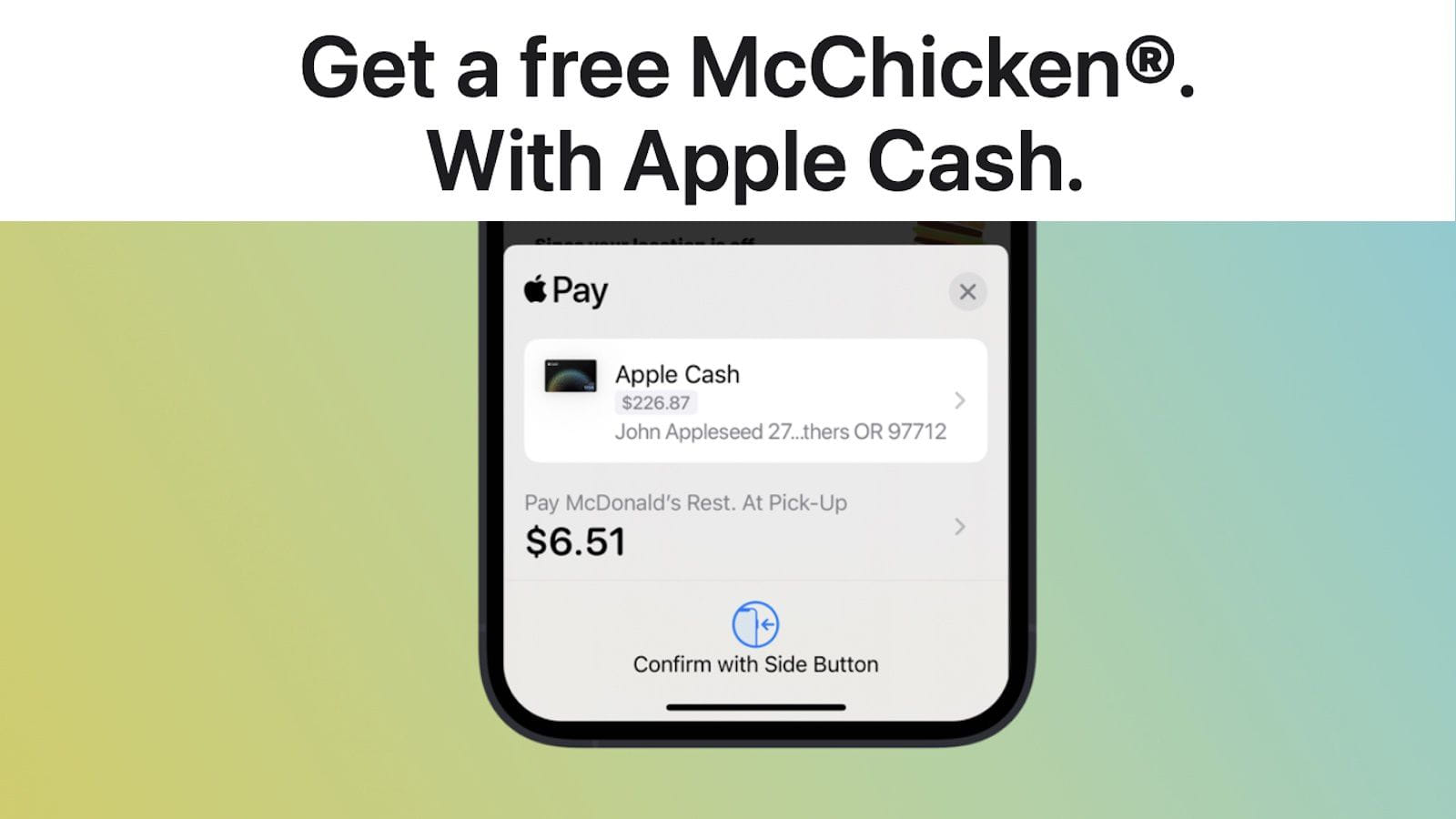 Amerikában ingyen McChicken jár, ha Apple Pay-jel fizetsz 