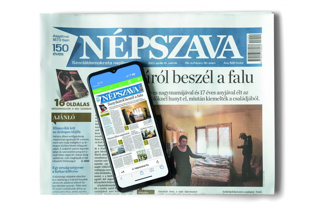 Népszava a telefonon: itt az első hazai „mobil napilap”