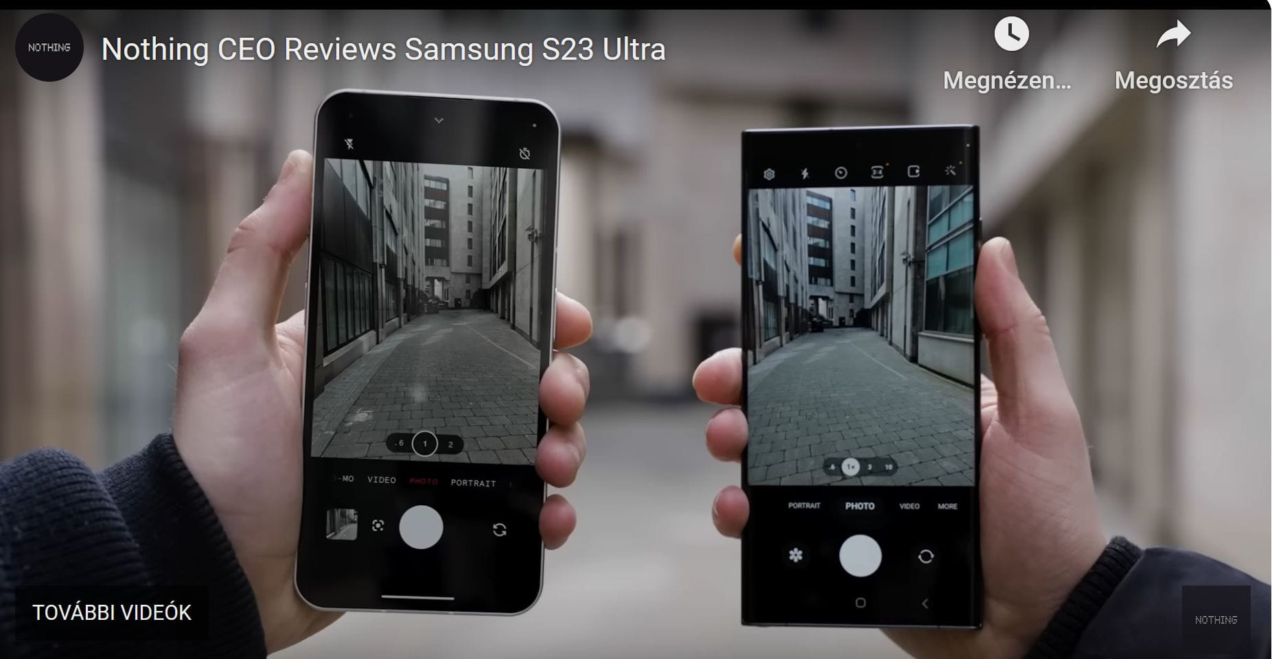 Itt a Nothing igazgatójának véleménye a Samsung Galaxy S23 Ultráról (videóval)