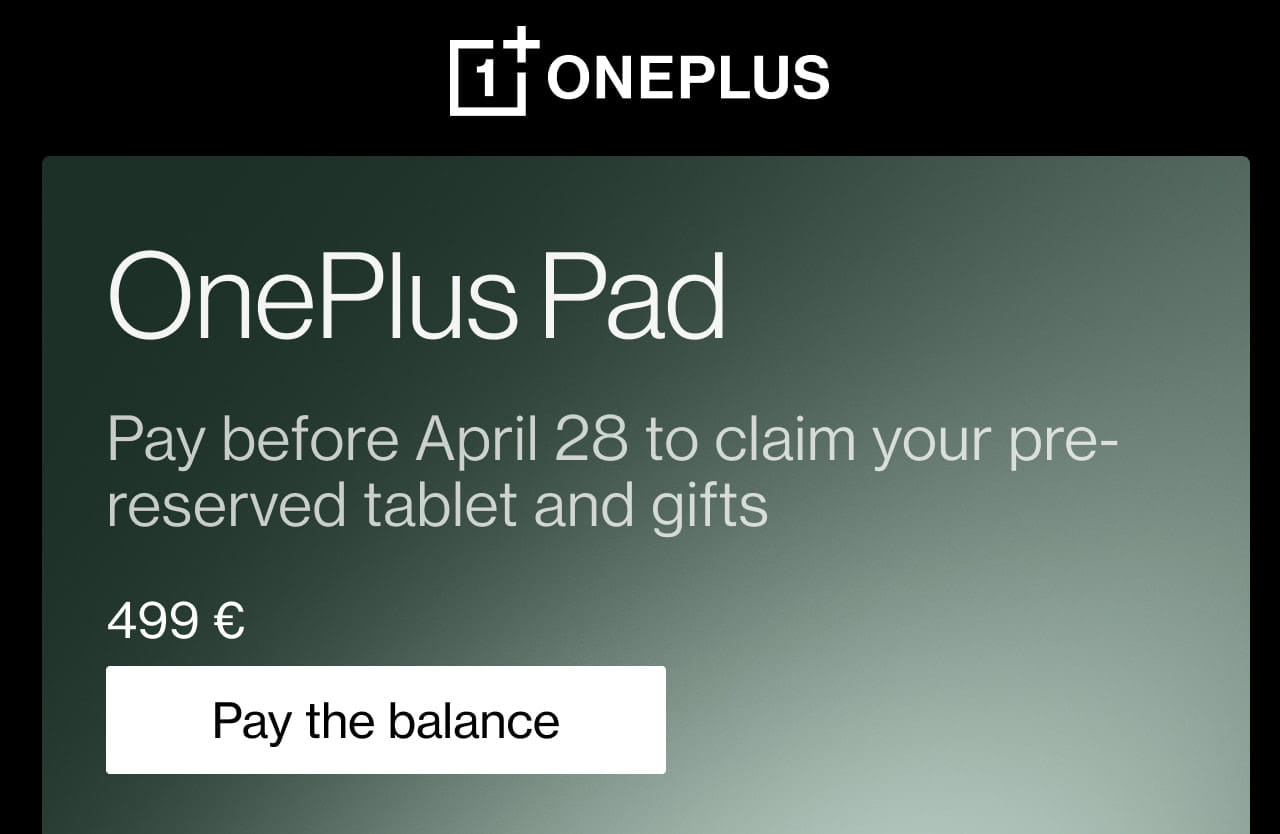 Kiderült, 499 euró a OnePlus első tablete!