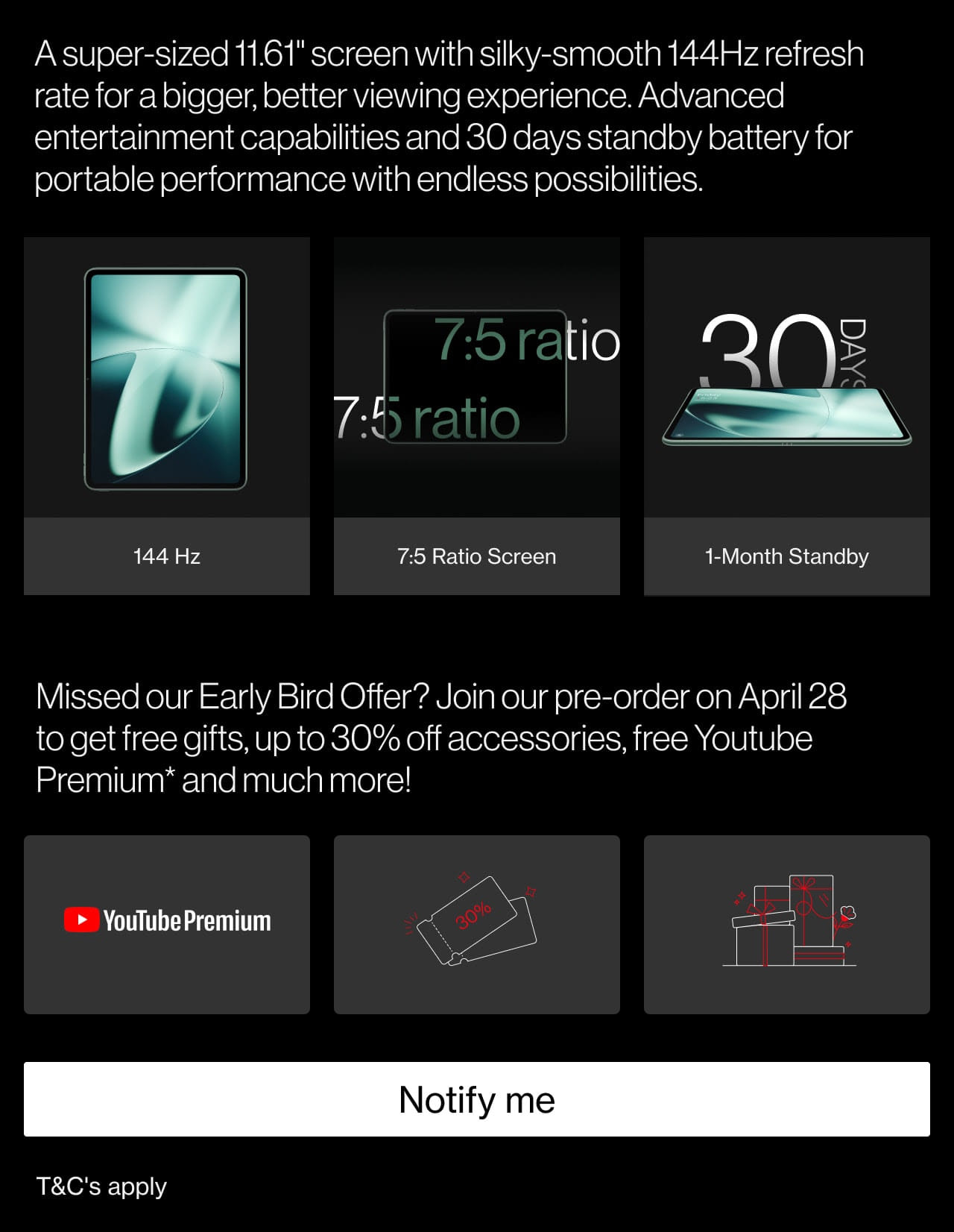 Kiderült, 499 euró a OnePlus első tablete!