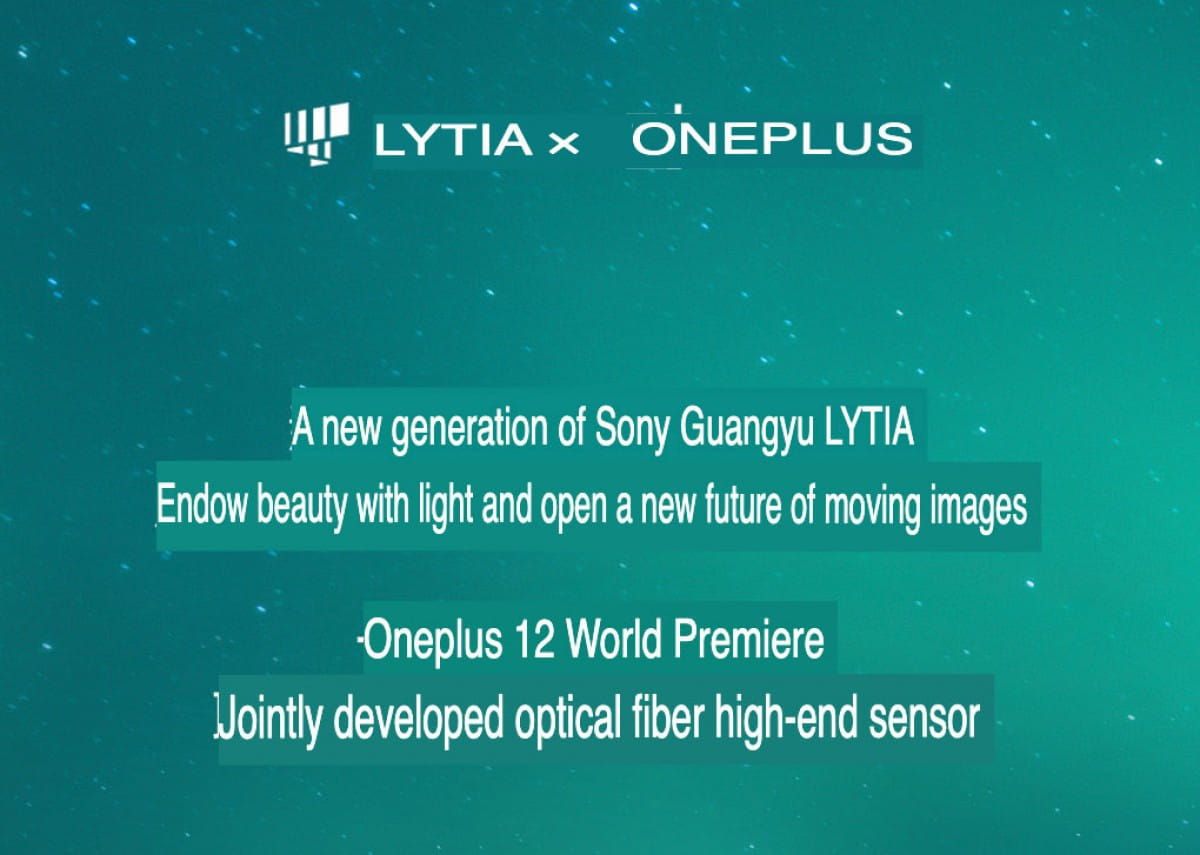 A OnePlus 12 bemutatja az új Sony Lytia kétrétegű, egymásra helyezett CMOS-érzékelőt